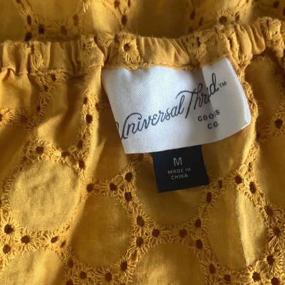 Universal Thread Yellow Shirt - Picture 4 of 4